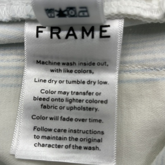 Frame Denim Le High Skinny Crop Size 26 - Picture 11 of 16